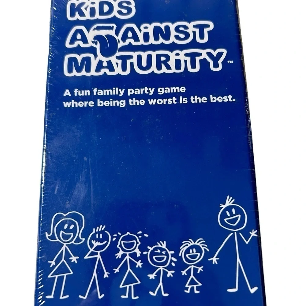 Kids Against Maturity A Fun Party Card Game for Kids and Families NEW & SEALED